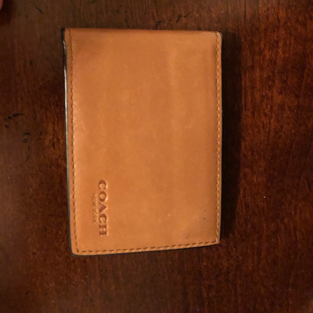 Coach slim wallet